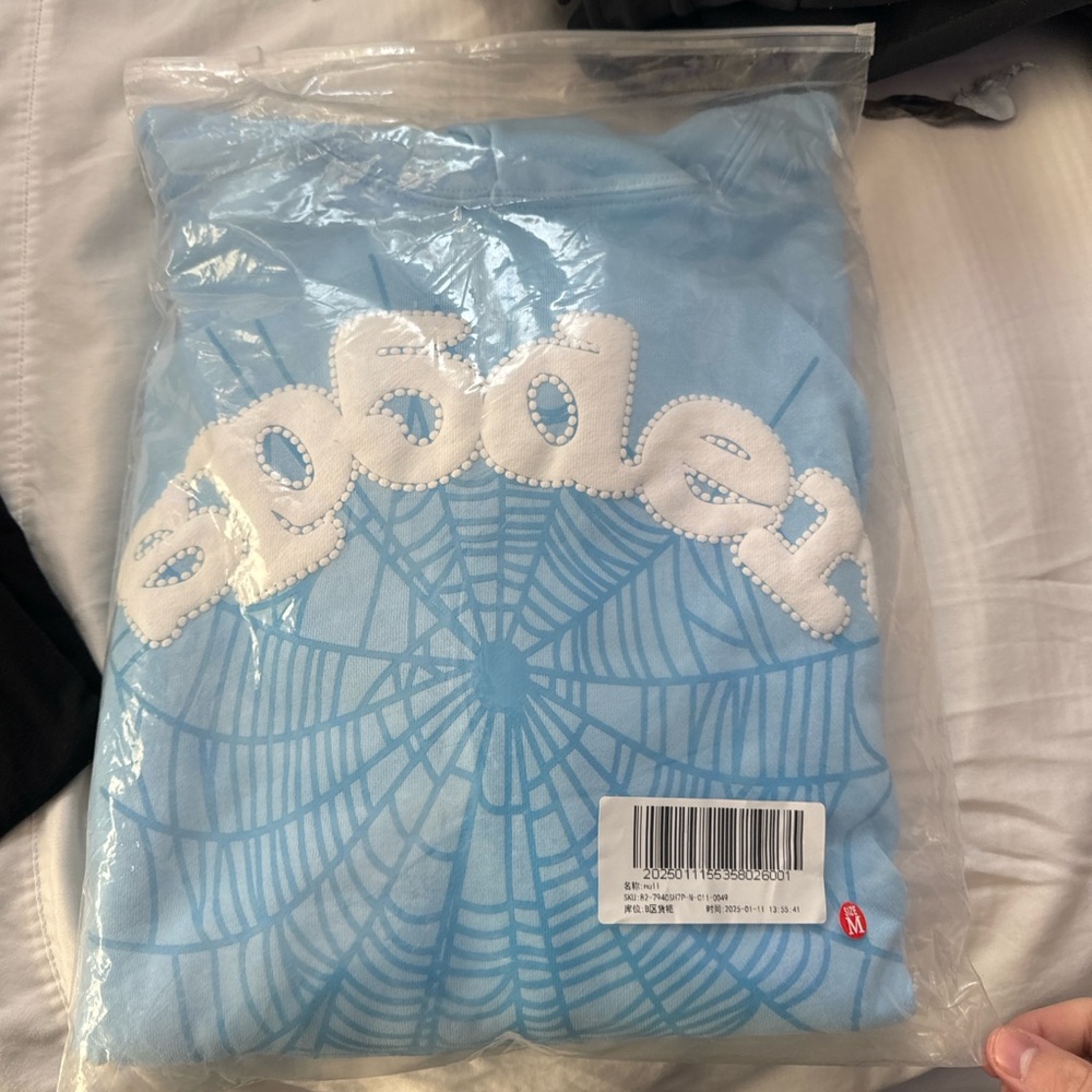 Spider Blue Graphic Tee